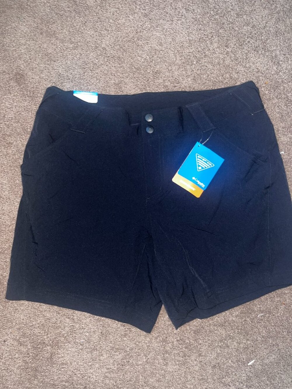 Columbia Women's Athletic Shorts Black Size 10
